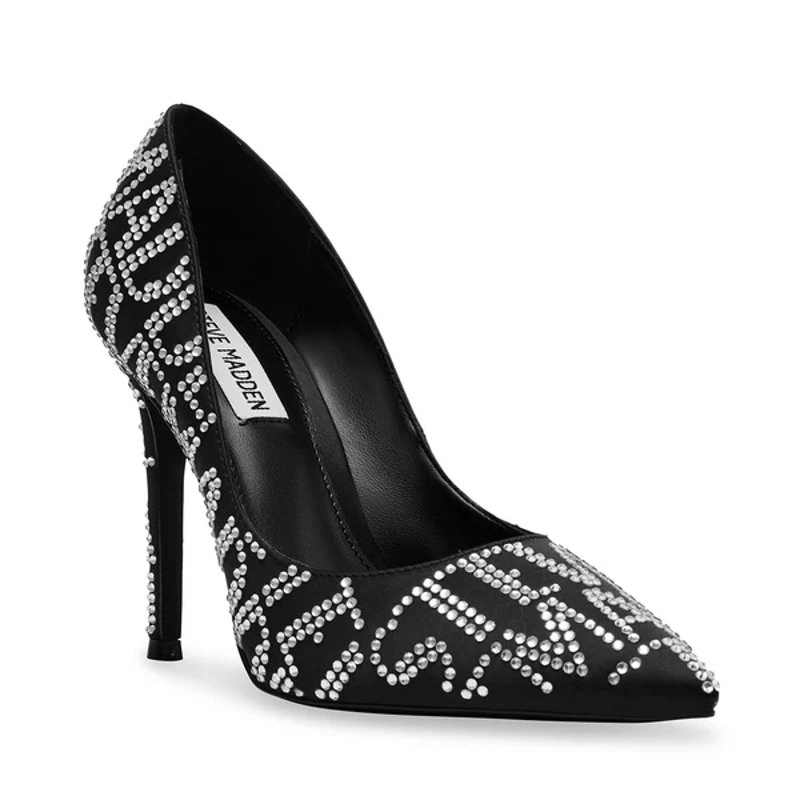 Evelyn-smr Black Satin